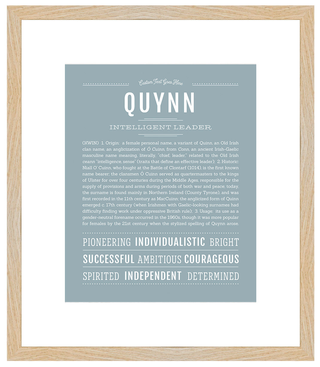 Quynn | Name Art Print