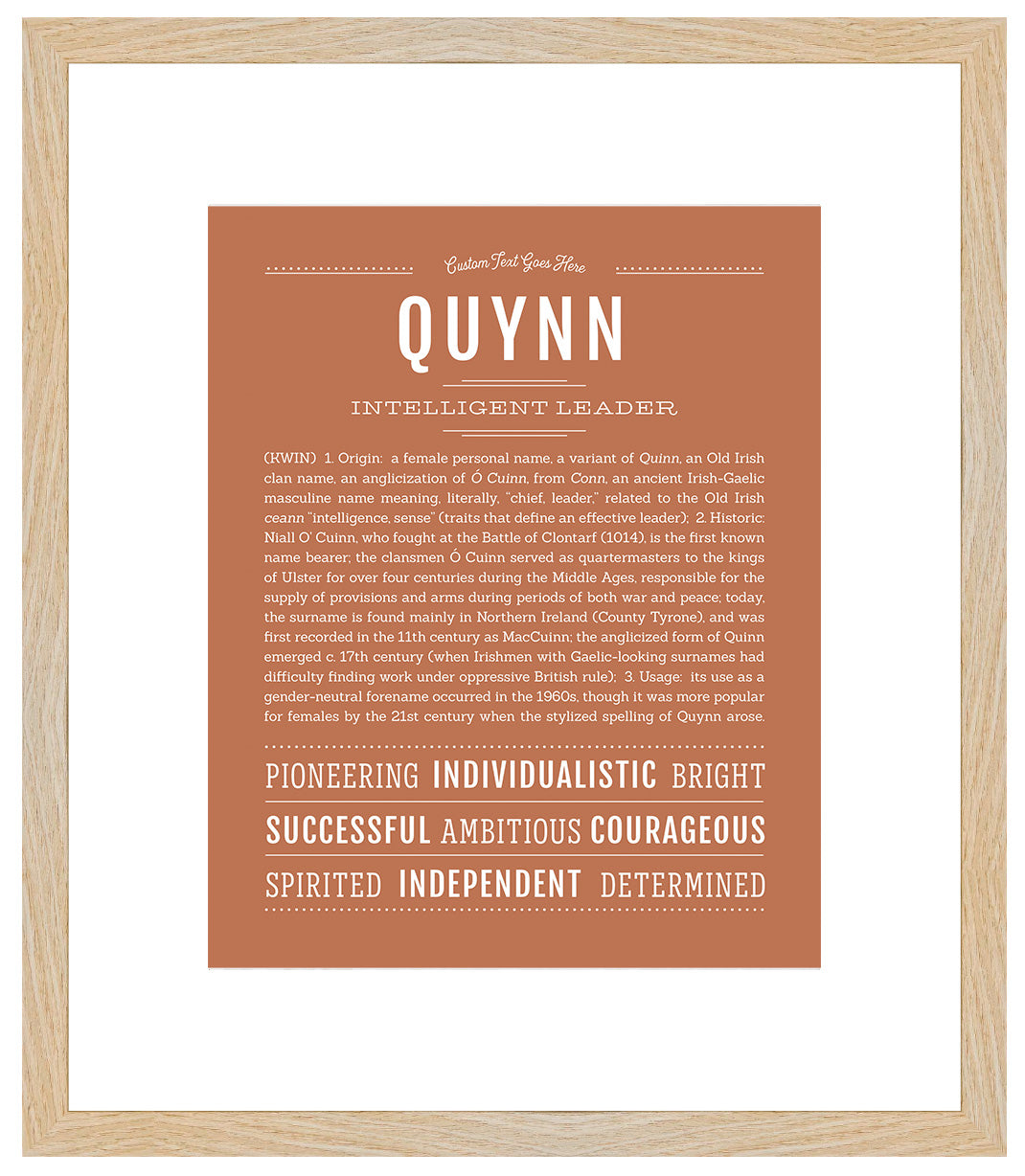 Quynn | Name Art Print