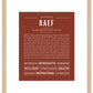 Frame Options | Bordeaux | Maple Frame, Matted