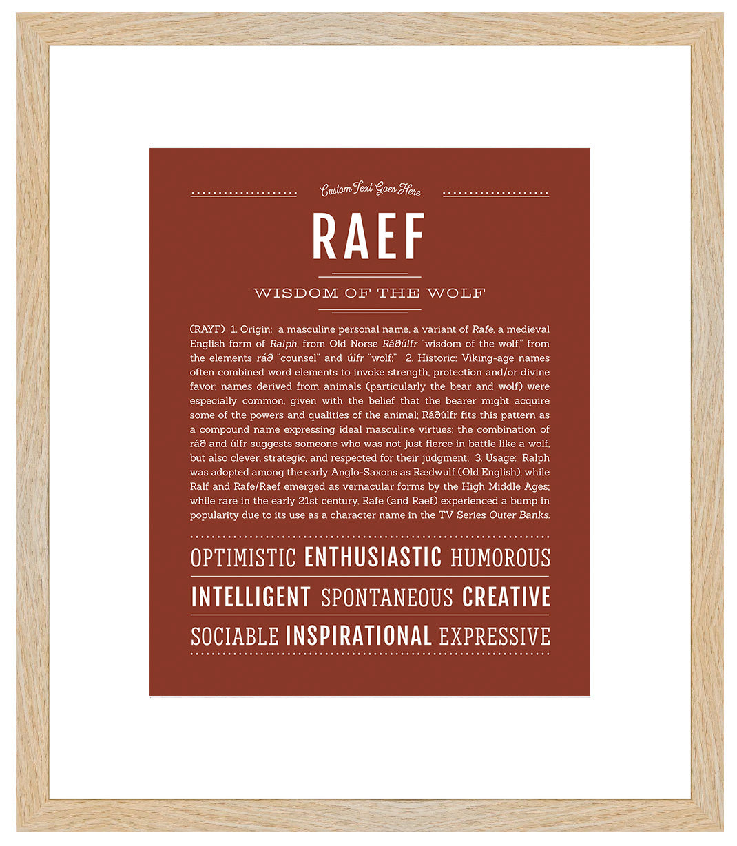 Frame Options | Bordeaux | Maple Frame, Matted