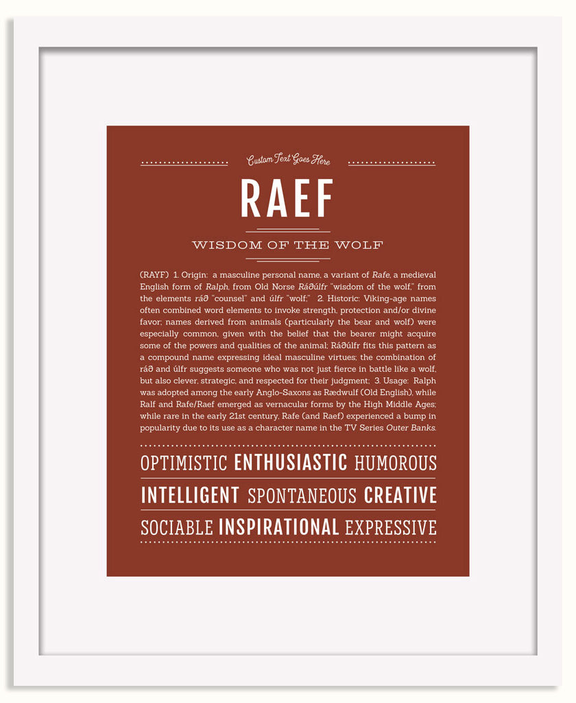 Frame Options | Bordeaux | White Frame, Matted