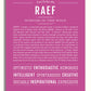 Frame Options | Dark Pink | No Frame