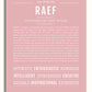 Frame Options | Dusty Rose | No Frame