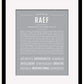Frame Options | Light Gray | Black Frame, Matted