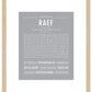 Frame Options | Light Gray | Maple Frame, Matted