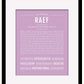 Frame Options | Lilac | Black Frame, Matted