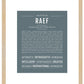 Frame Options | Night Rendezvous | Maple Frame, Matted