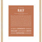 Frame Options | Terra Cotta | Maple Frame, Matted