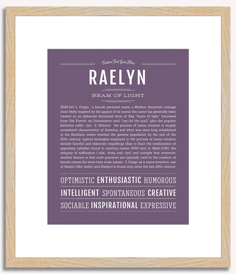 Raelyn | Name Art Print