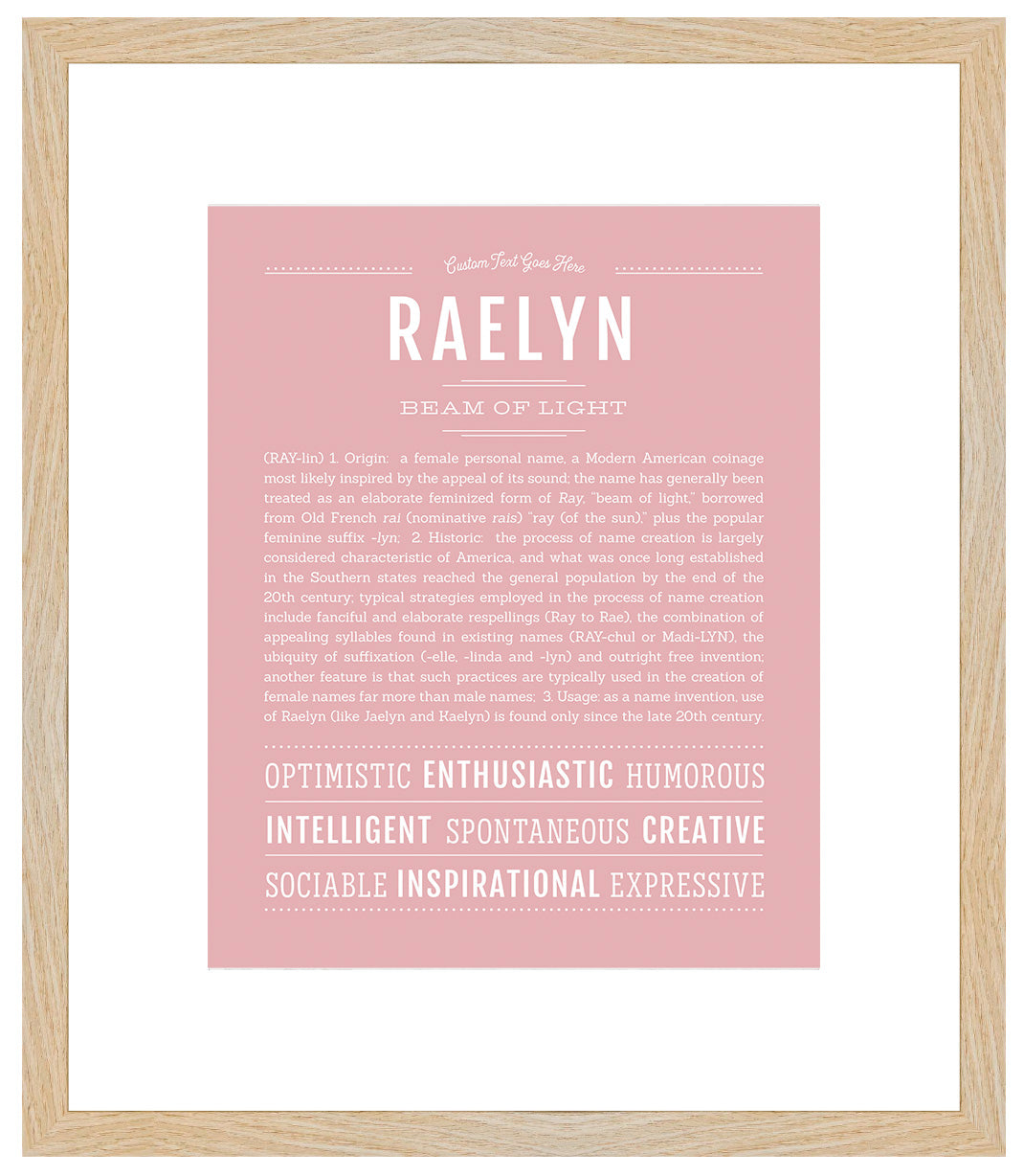 Raelyn | Name Art Print