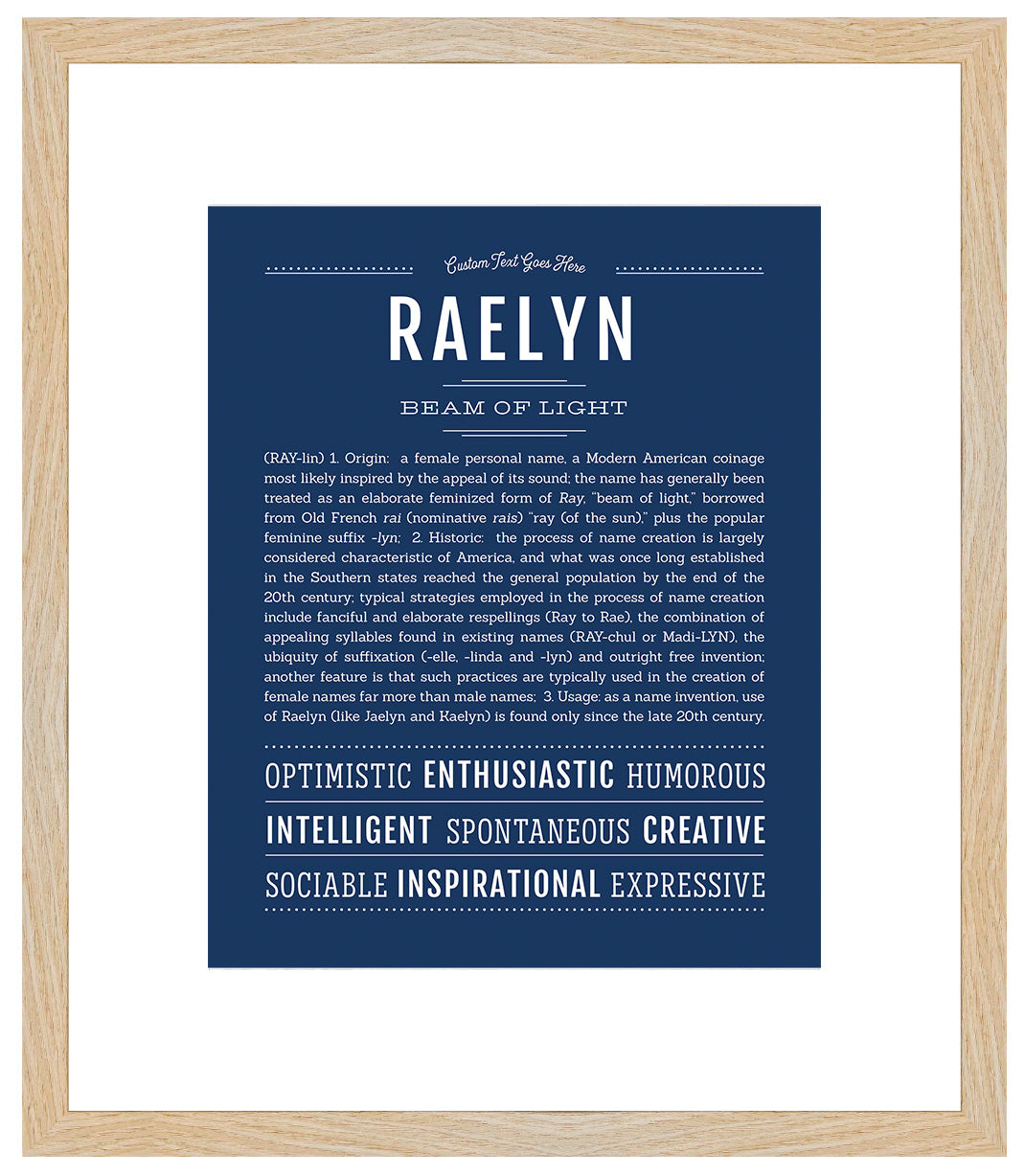 Raelyn | Name Art Print