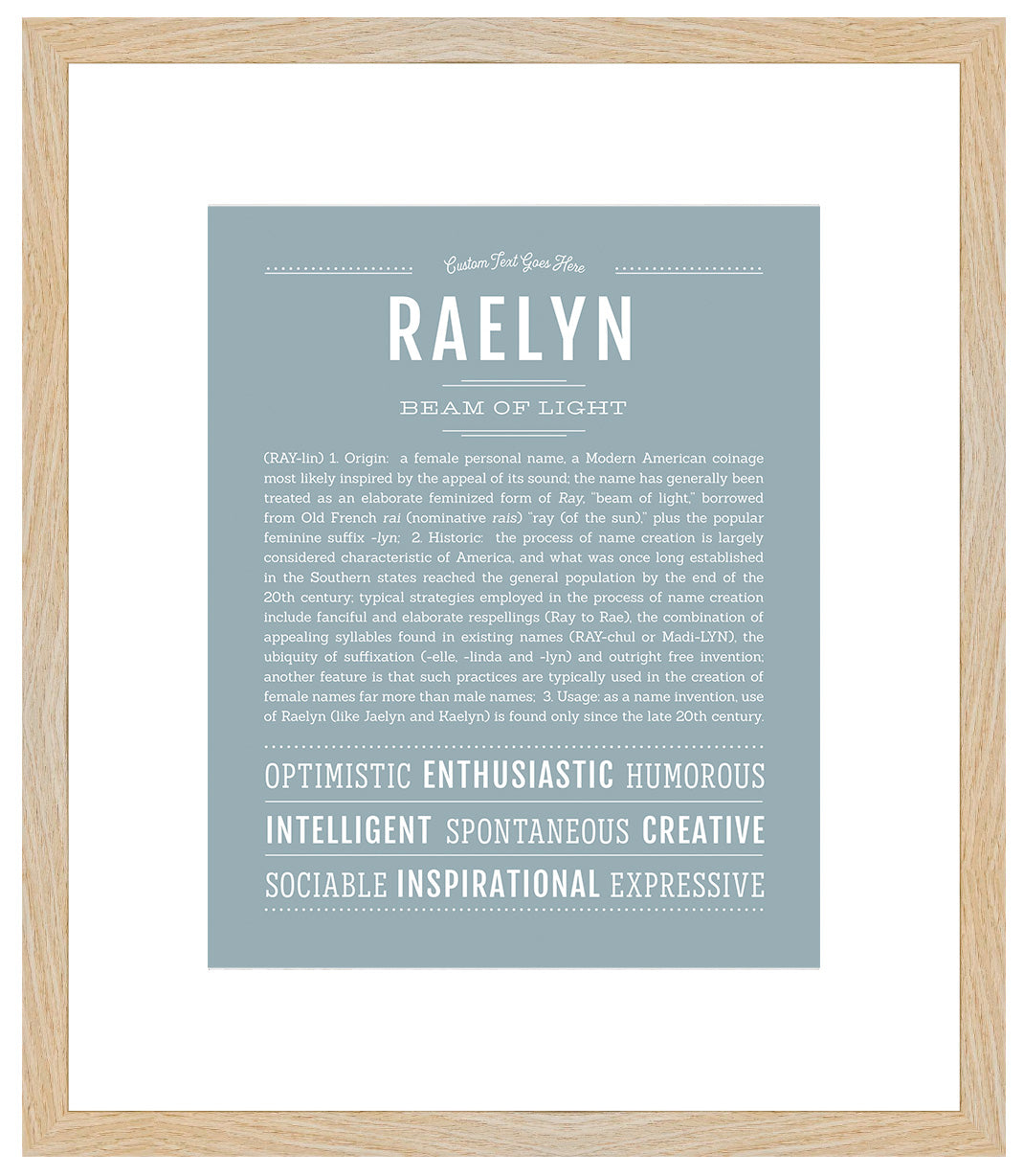 Raelyn | Name Art Print