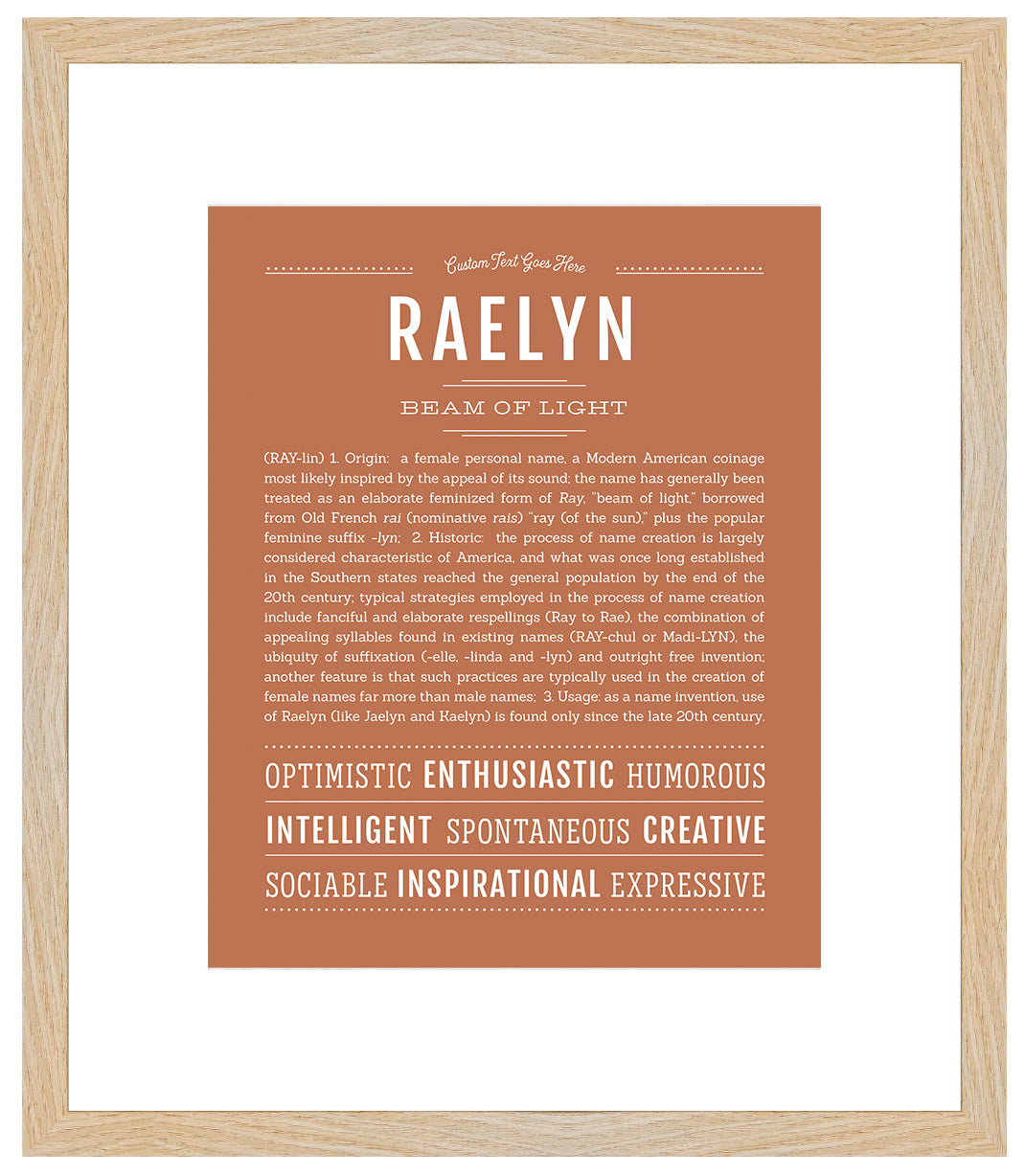 Raelyn | Name Art Print