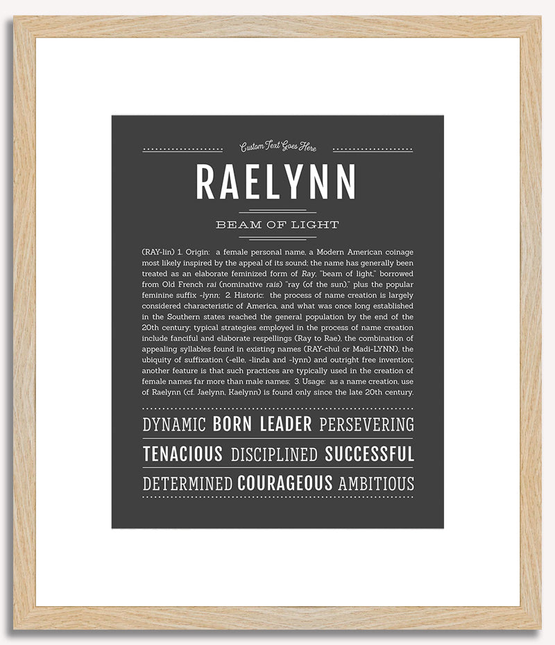 Raelynn | Name Art Print