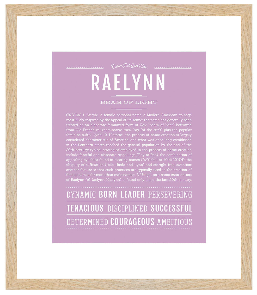 Raelynn | Name Art Print