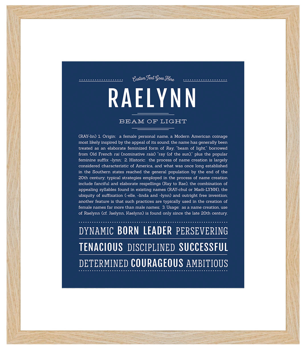 Raelynn | Name Art Print