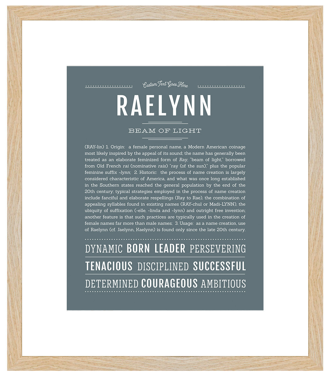 Raelynn | Name Art Print