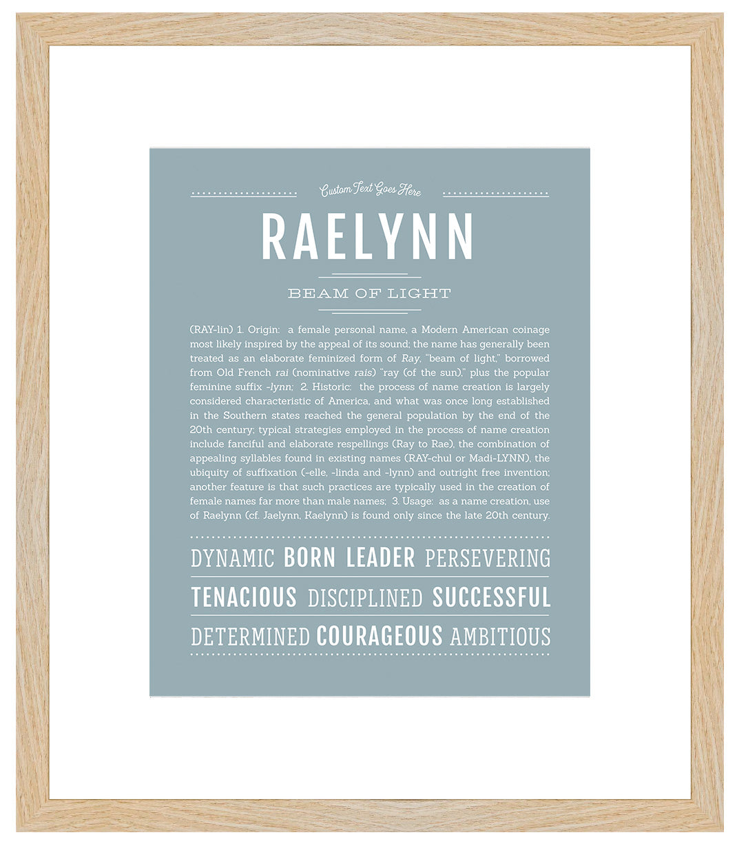 Raelynn | Name Art Print