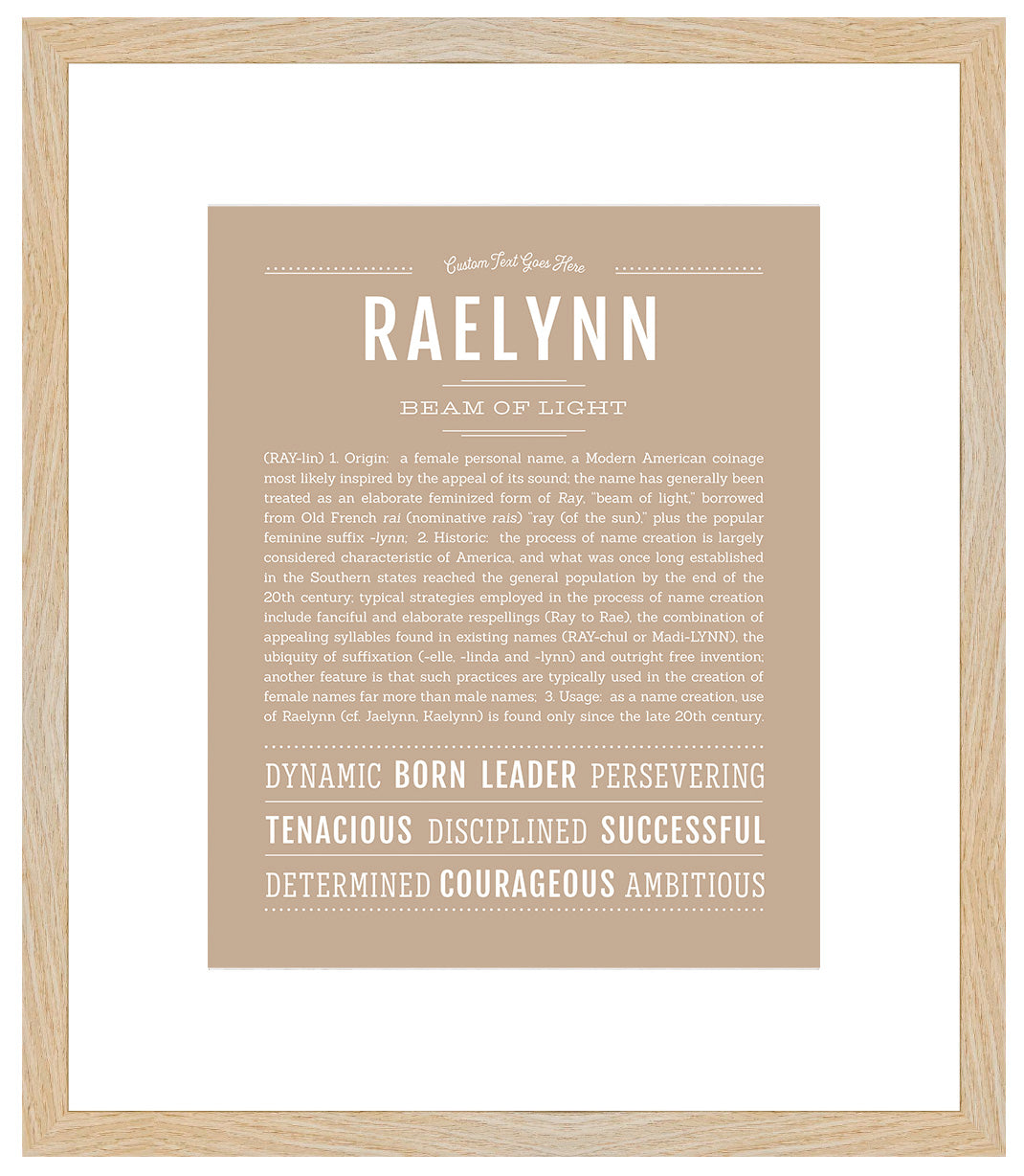 Raelynn | Name Art Print