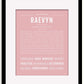 Frame Options | Dusty Rose | Black Frame, Matted