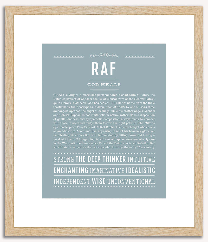 Raf | Name Art Print