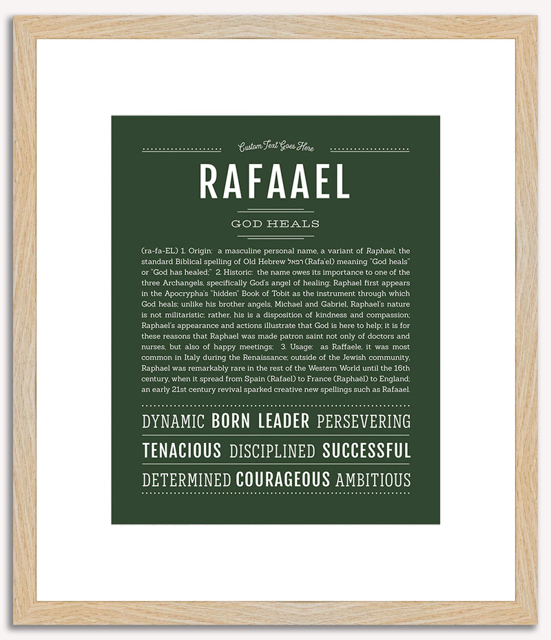 Rafaael | Name Art Print