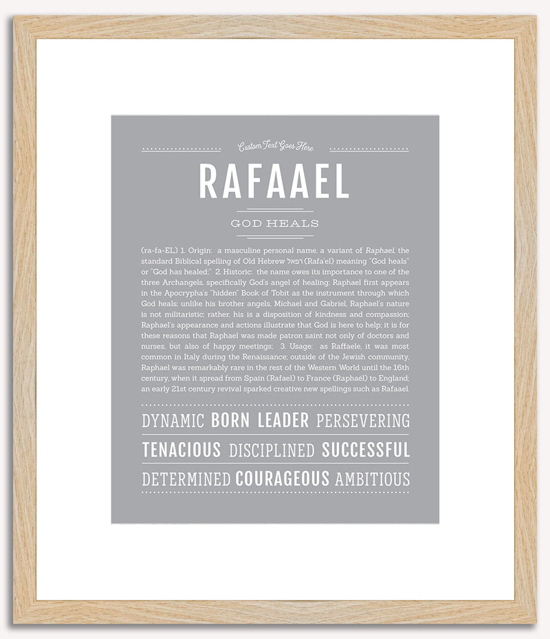 Rafaael | Name Art Print