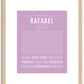 Rafaael | Name Art Print