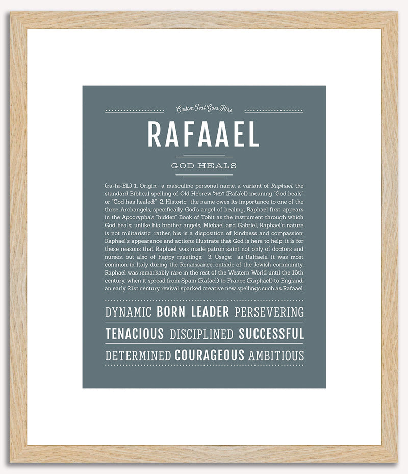 Rafaael | Name Art Print