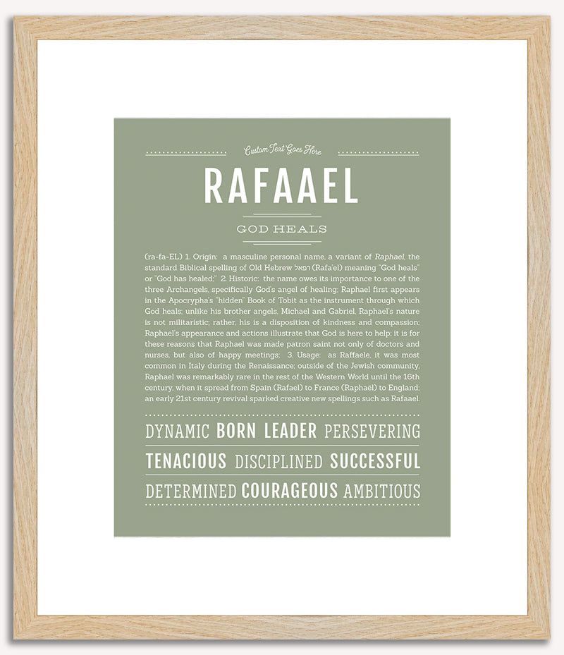 Rafaael | Name Art Print