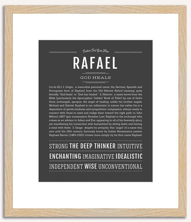 Rafael | Name Art Print