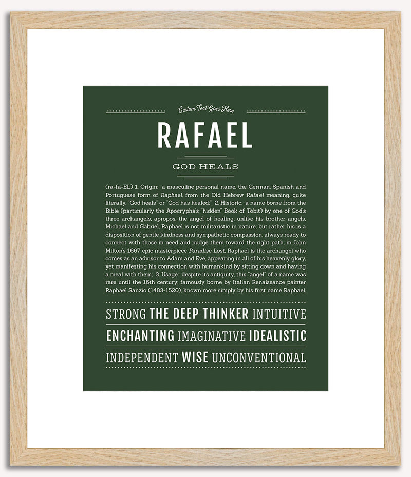 Rafael | Name Art Print