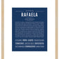 Rafaela | Name Art Print