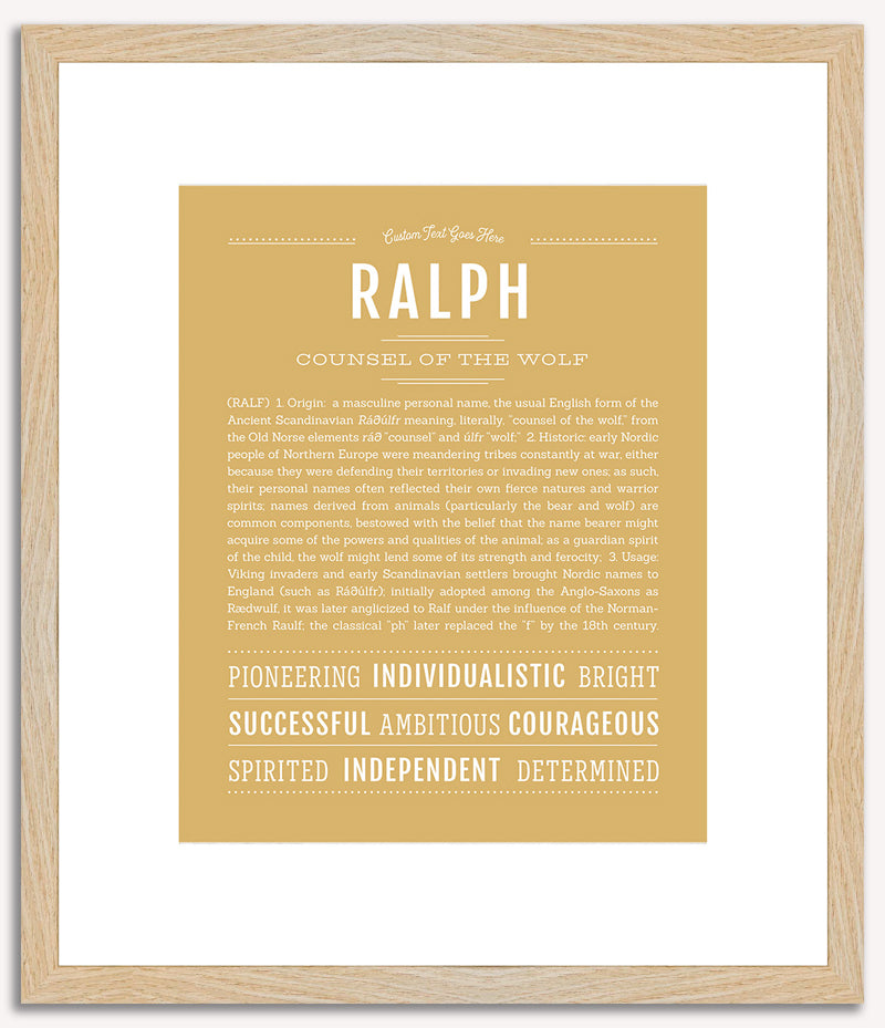 Ralph | Name Art Print