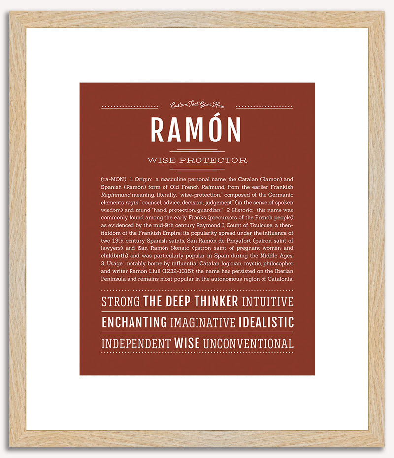 Ramon | Name Art Print