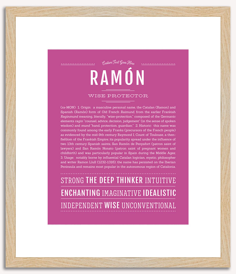 Ramon | Name Art Print