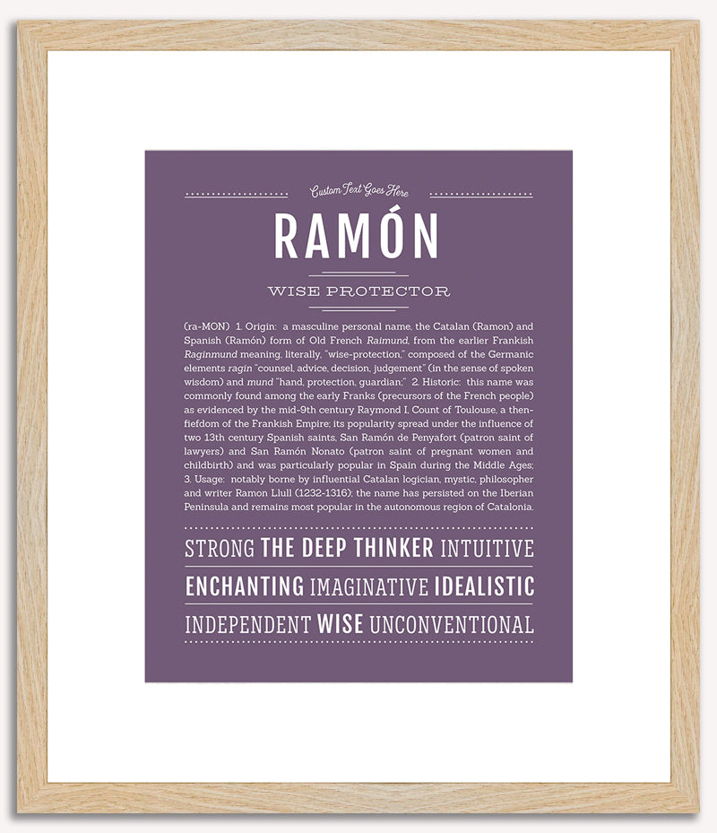 Ramon | Name Art Print