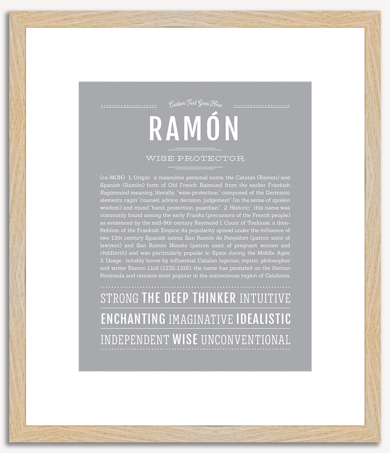 Ramon | Name Art Print