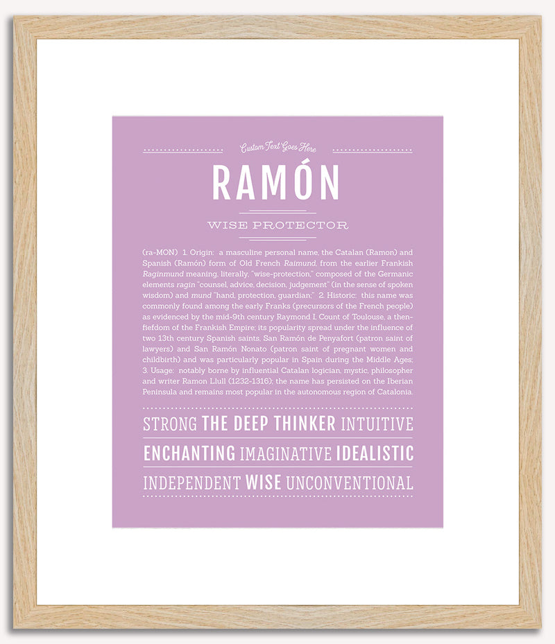 Ramon | Name Art Print