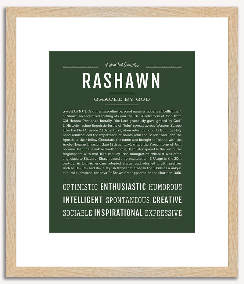 Rashawn | Name Art Print