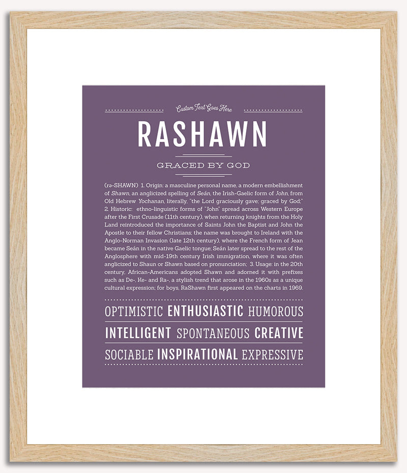 Rashawn | Name Art Print