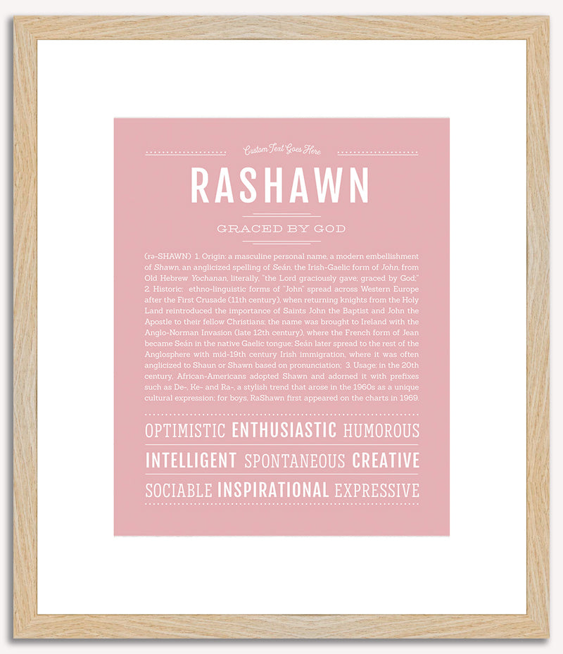 Rashawn | Name Art Print