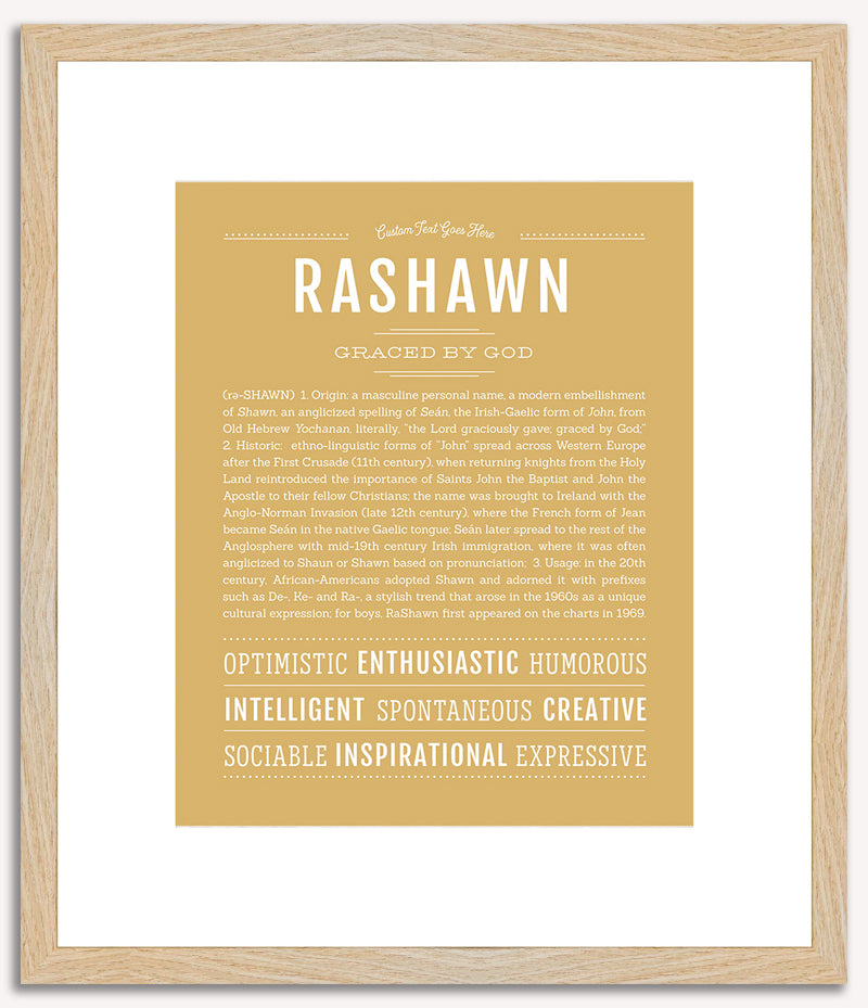 Rashawn | Name Art Print