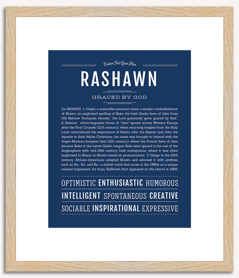 Rashawn | Name Art Print