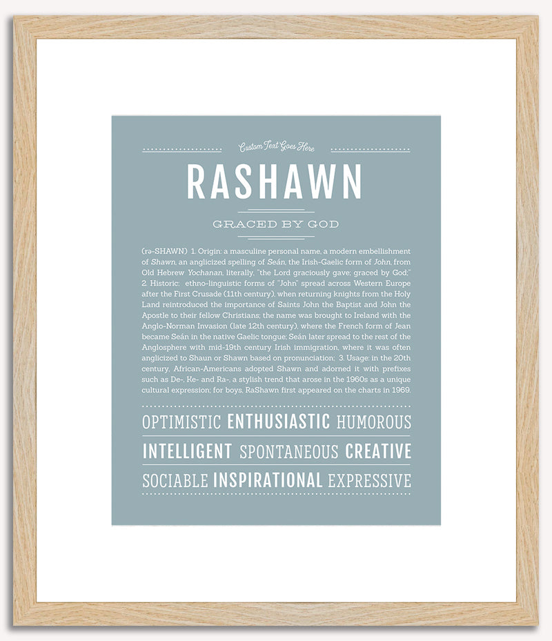 Rashawn | Name Art Print