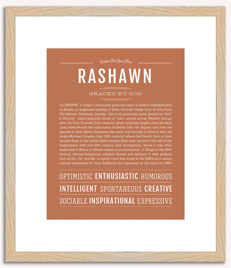 Rashawn | Name Art Print