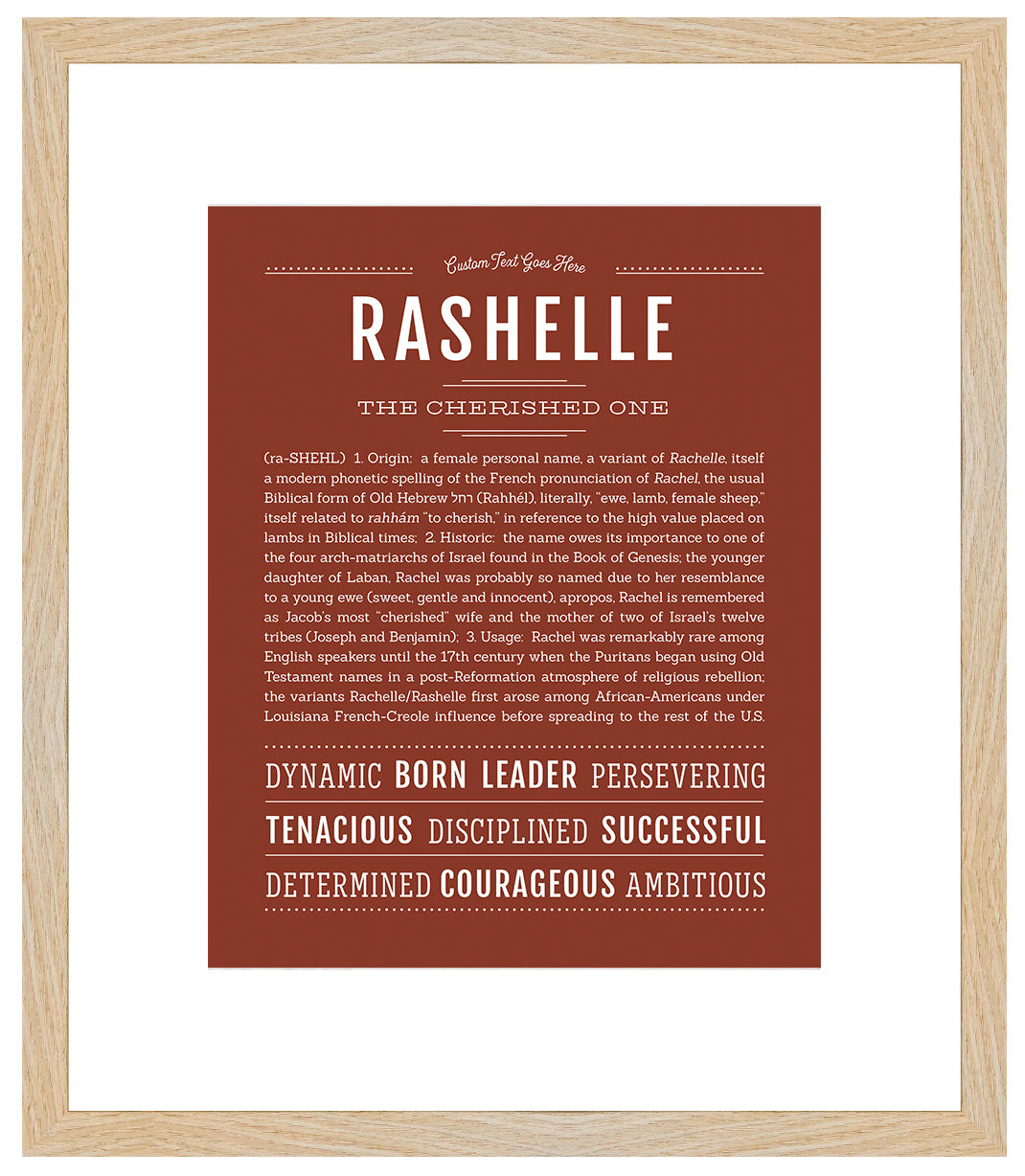 Rashelle | Name Art Print