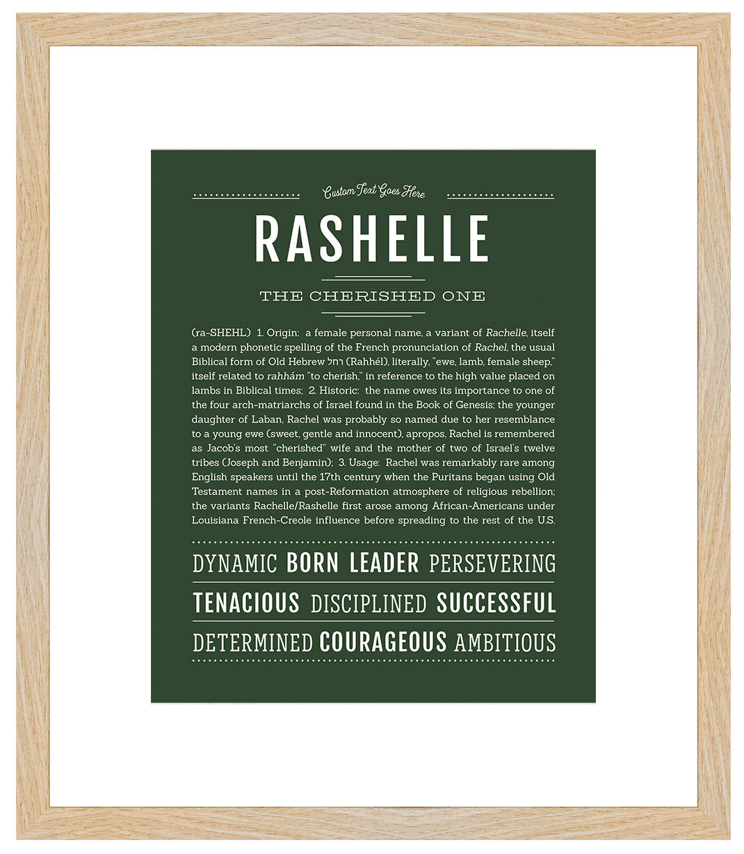 Rashelle | Name Art Print