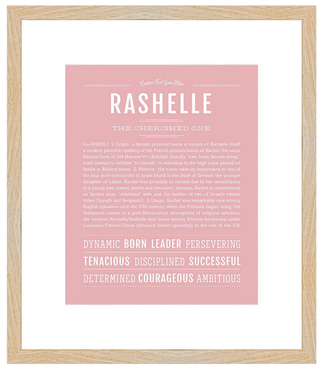 Rashelle | Name Art Print