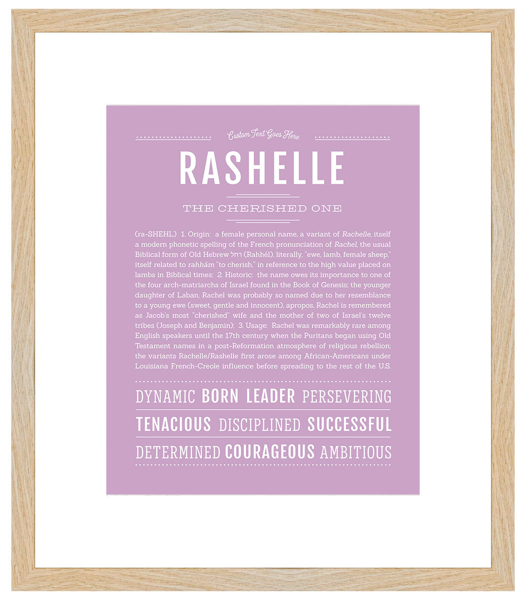 Rashelle | Name Art Print